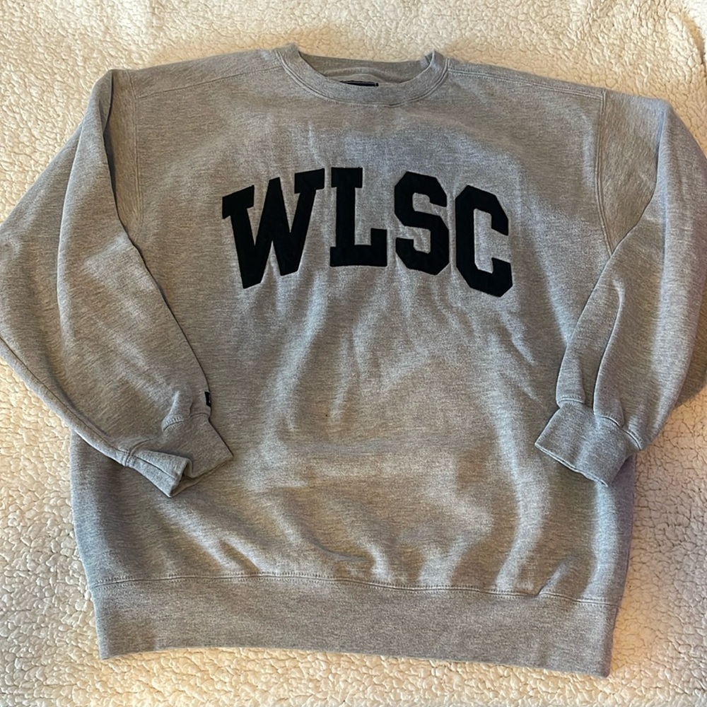 WLSC Gray Jansport Crewneck. Size Medium